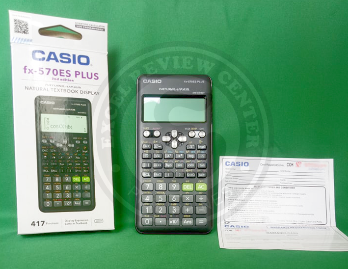 Casio 570 ES Plus 2nd Edition (Authentic w/ warranty) – Excel Review Center