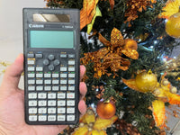Authentic Canon F-789SGA Scientific Calculator (Transparent Case)