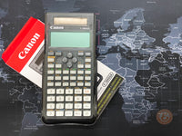 Authentic Canon F-789SGA Scientific Calculator (Transparent Case)