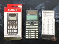 Authentic Canon F-789SGA Scientific Calculator (Transparent Case)